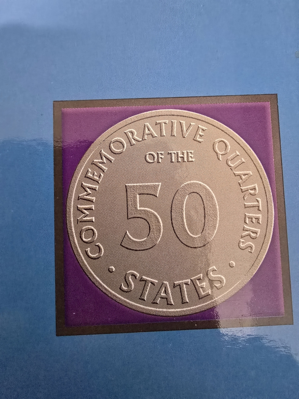 Commemorative Quarters of the 50 States Collection Album full  50 quarters